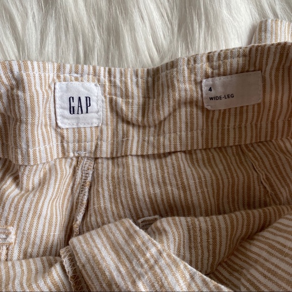 Gap linen pants • size 4 • EUC! Wide legs - Picture 3 of 3